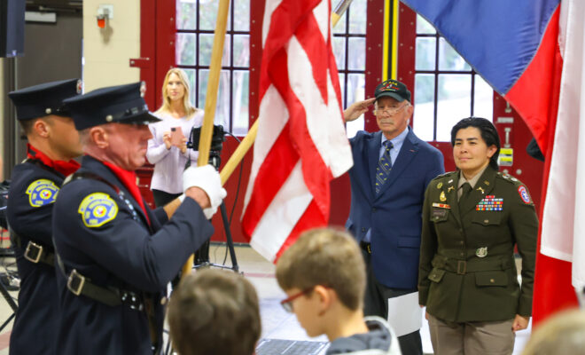 The Woodlands Township hosts Veterans Day Tribute at Central Fire Station