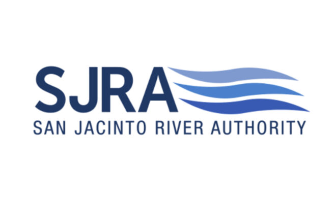 SJRA San Jacinto River Authority Logo Cover