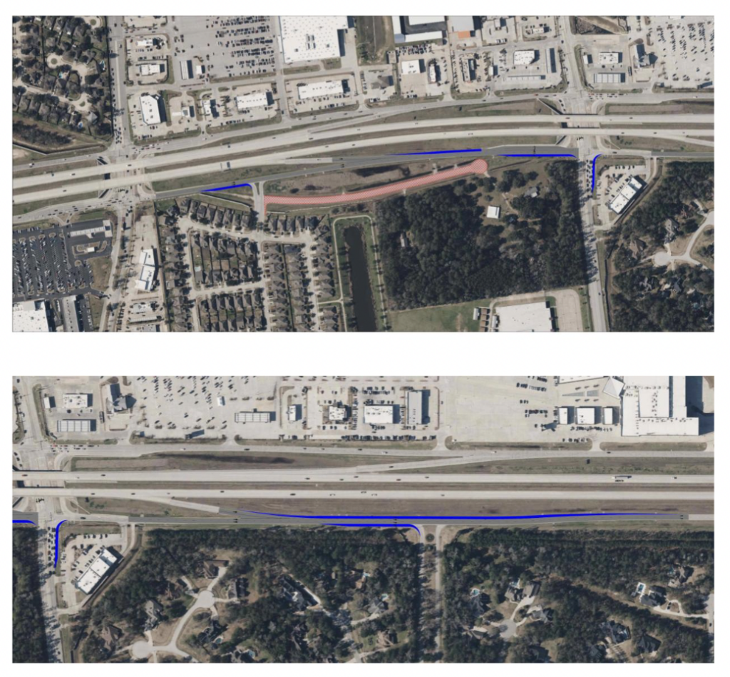 Grand Parkway Frontage Road Lane Improvements