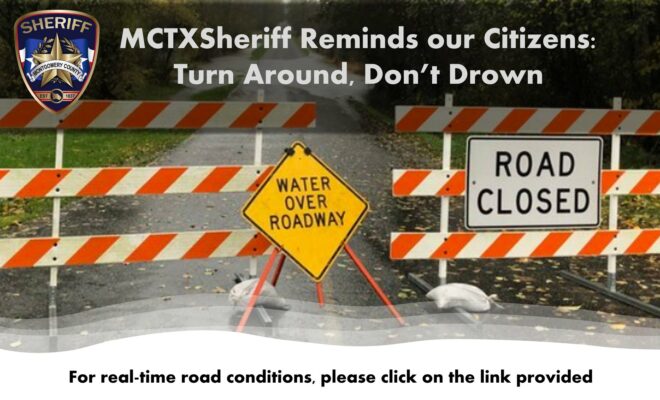 Road Closed Montgomery County Sheriff's Office