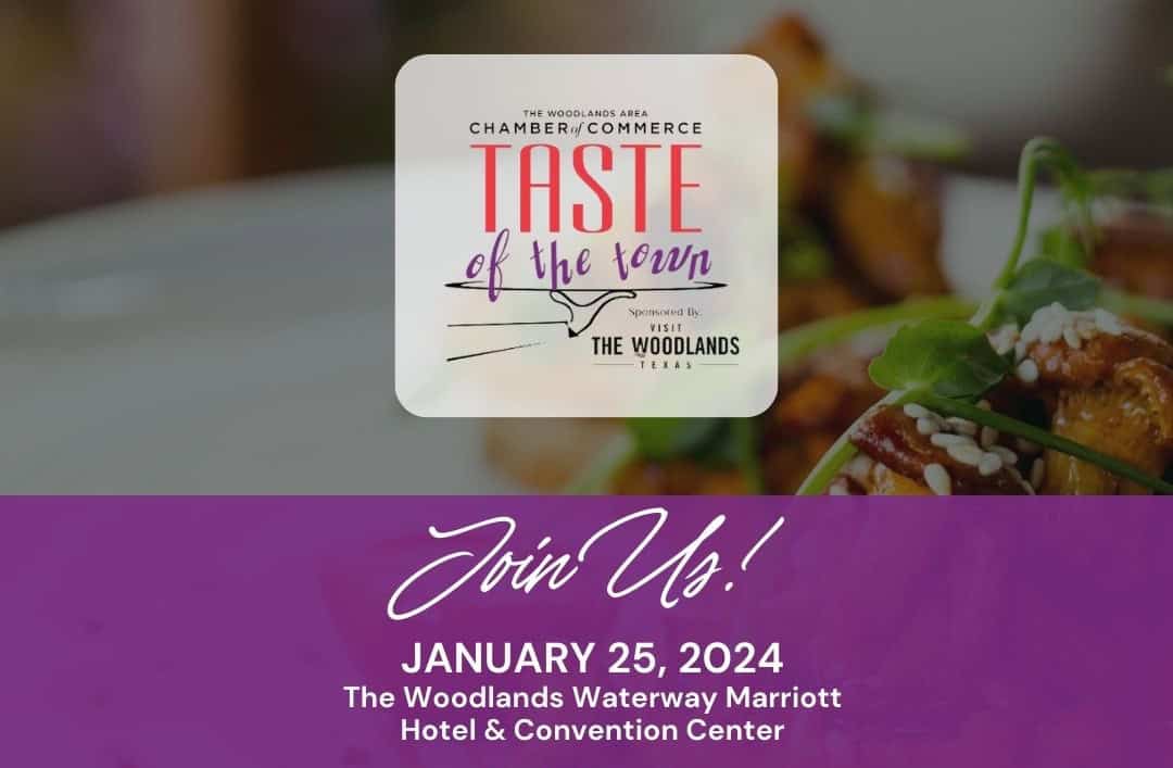 Taste of The Town 2024 Facebook Post Square 2 Hello Woodlands