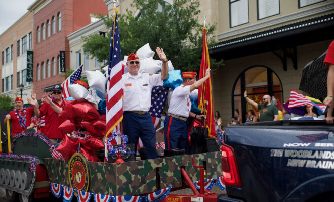 South Montgomery County 4th of July Parade in Market Street