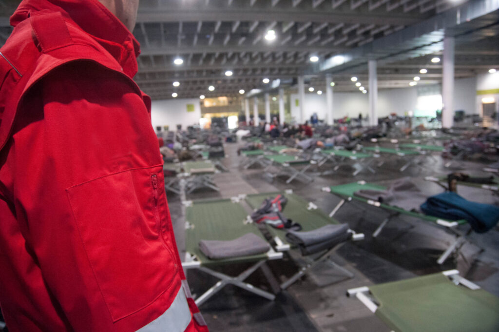 emergency shelter or emergency sleeping place