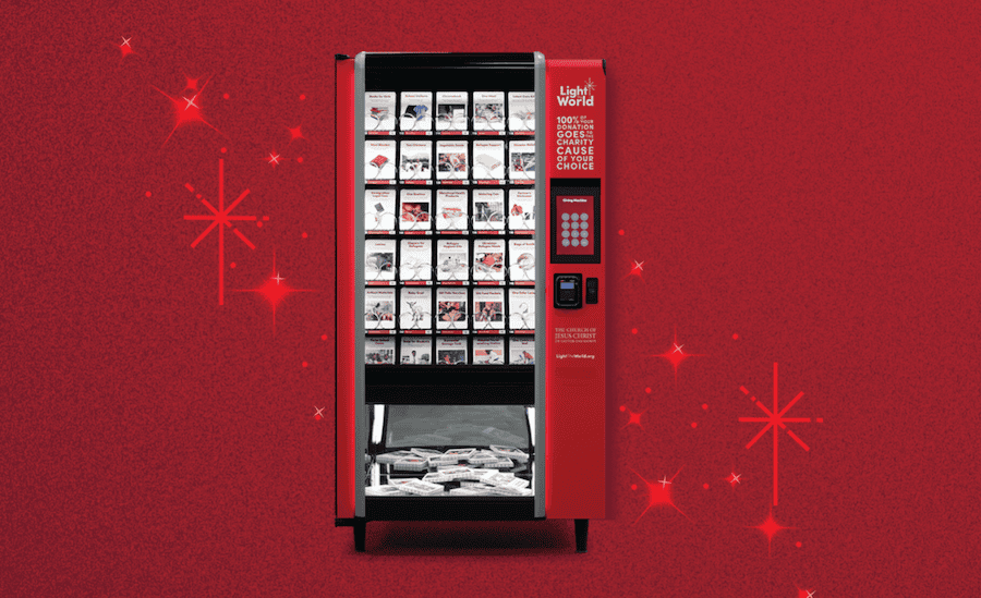 Light the World Giving Machines coming to The Woodlands to raise funds for Local and Global