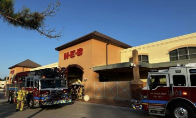 The Woodlands Fire Department responds to fire at Indian Springs H-E-B. The store is now back to normal operations.