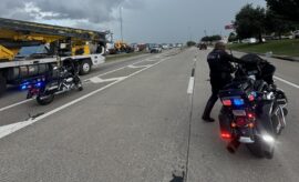 Armed Suspect shuts down main lanes of I-45 North Freeway near Cypresswood Dr