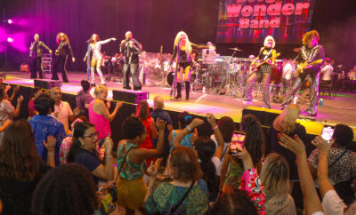Boogie Wonder Band at The Pavilion in The Woodlands on June 24, 2025. Photo by Rod Prado / Hello Woodlands