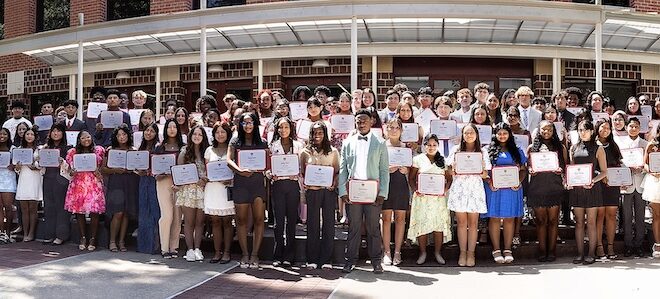 Lone Star College Leadership High School is currently accepting applications for the 2025-26 year. Pictured are students from the 2024-2025 class.