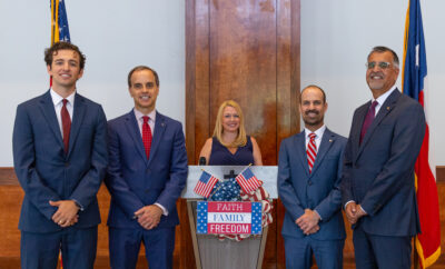 Reading of the Declaration of Independence at The Starfox Team's Annual 4th of July Luncheon
