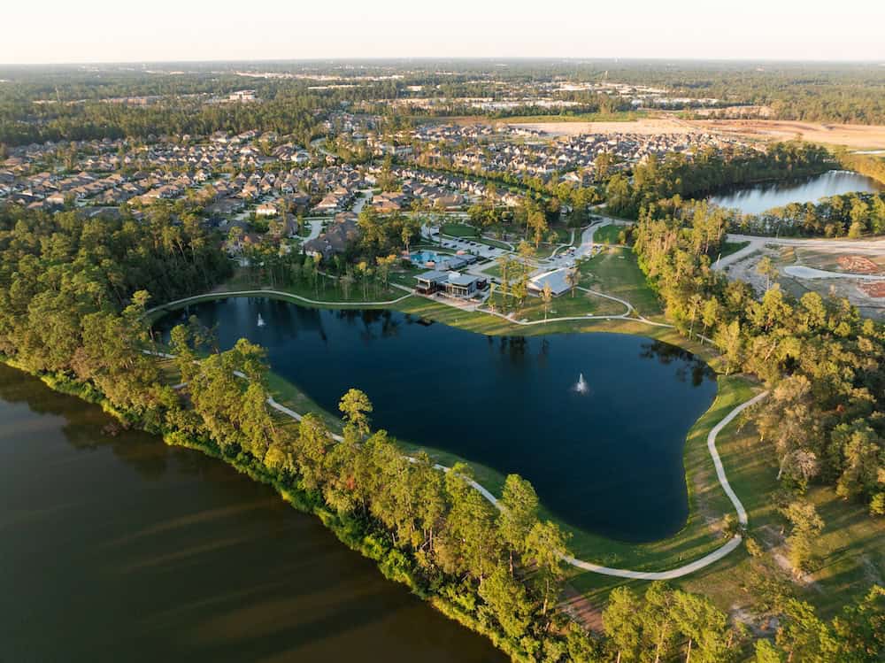 Aerial Grand Central Park Conroe