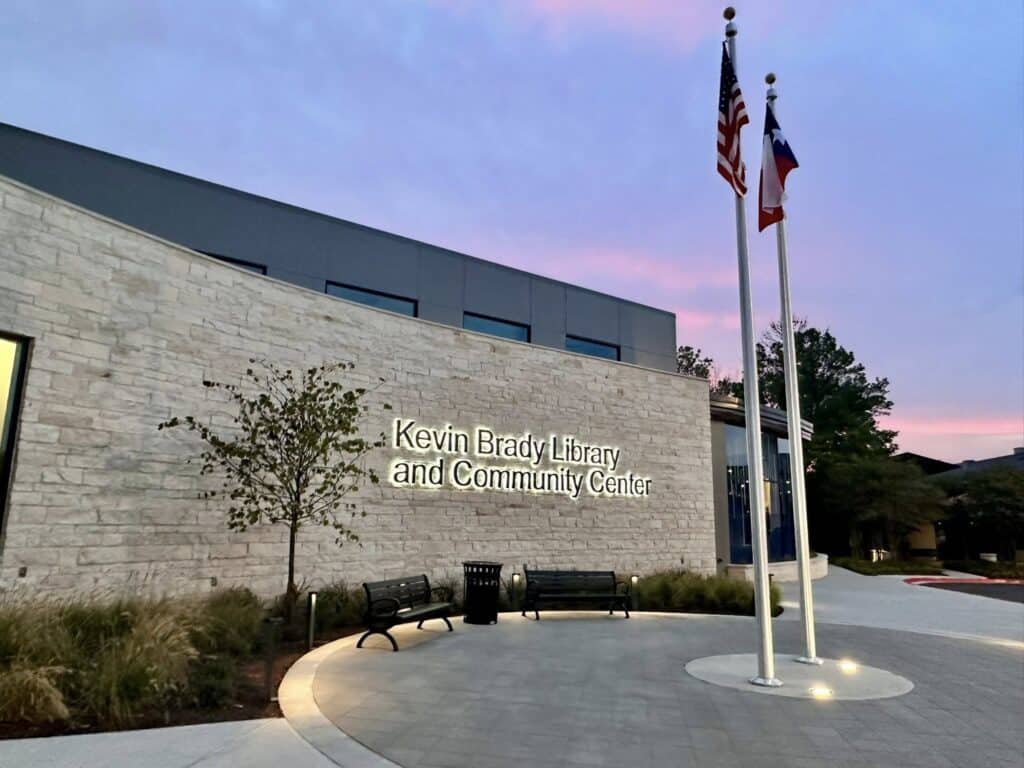 First Look Photos Kevin Brady LIbrary and Community Center