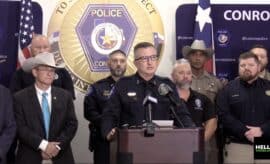 Conroe Police Department Press Conference Operation Heat Wave