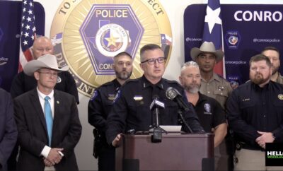 Conroe Police Department Press Conference Operation Heat Wave