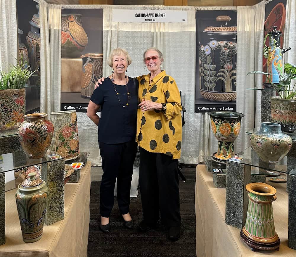 Texas Fine Craft Show Ceramist Cathra-Anne Barker
