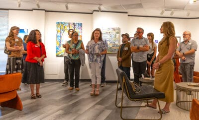 The Woodlands Arts Council Lessons in Expression Teacher Art Show