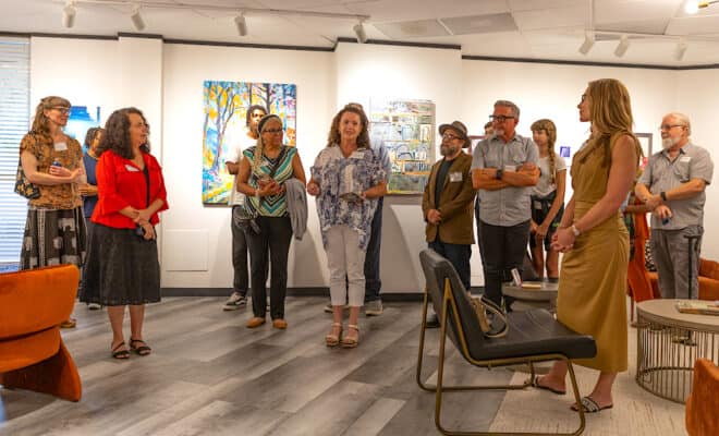 The Woodlands Arts Council Lessons in Expression Teacher Art Show