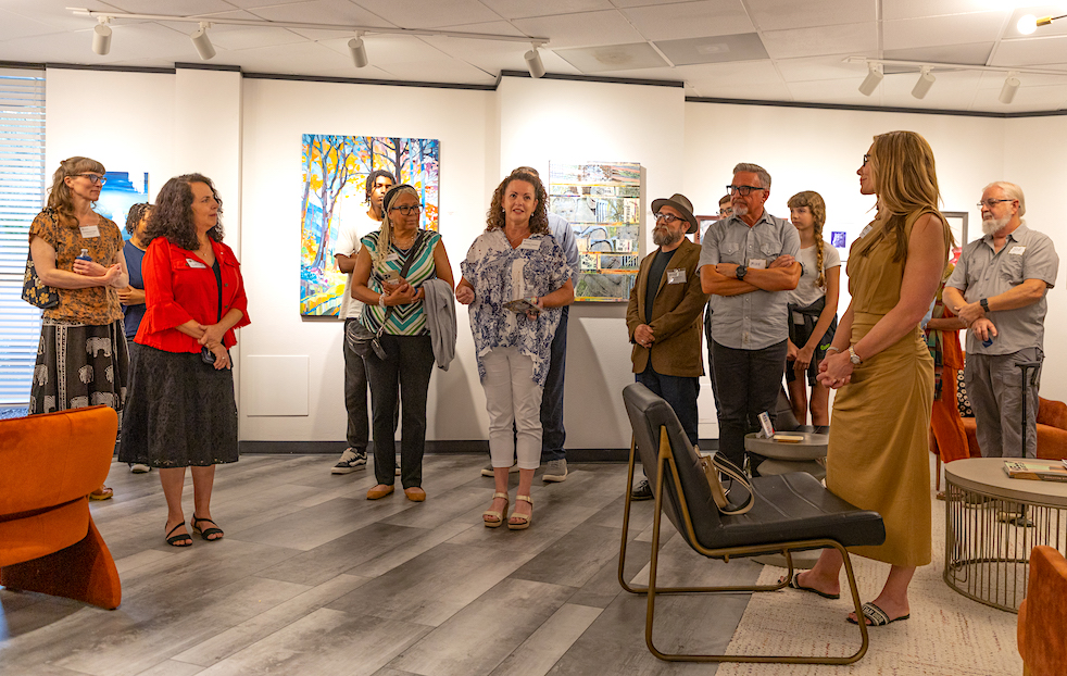 The Woodlands Arts Council Lessons in Expression Teacher Art Show