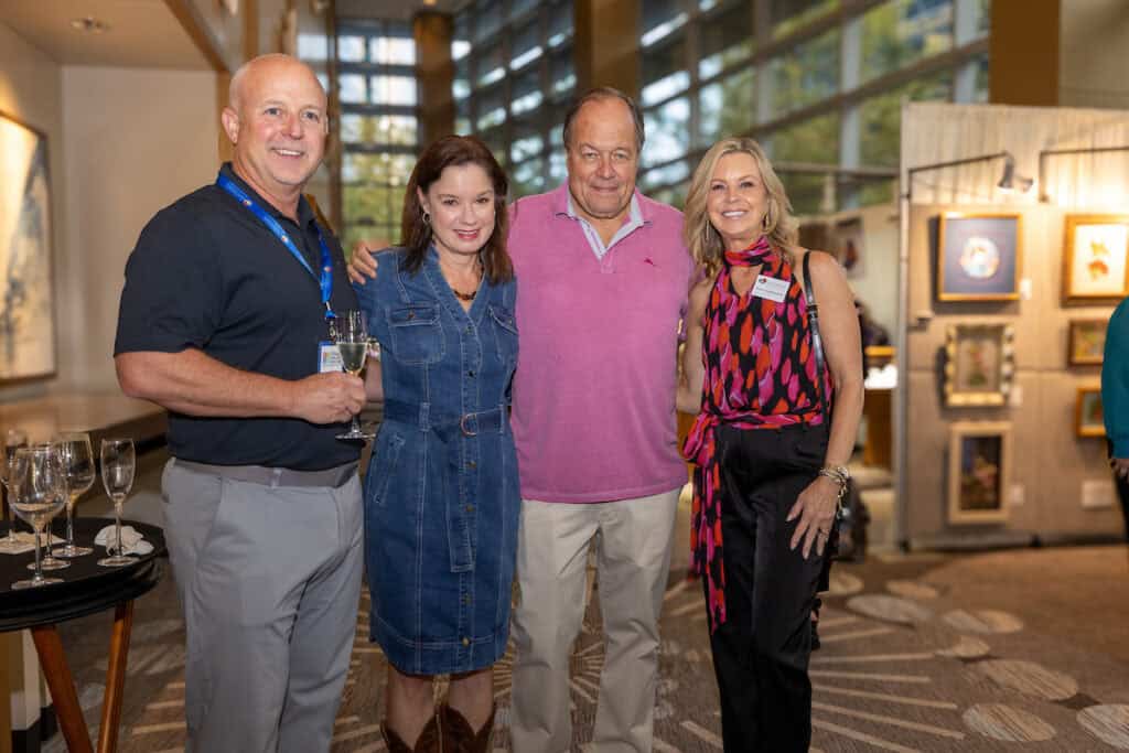 Cheers! Opening Evening, Texas Fine Craft Show 2024; Photo Credit: Mauricio Ramirez