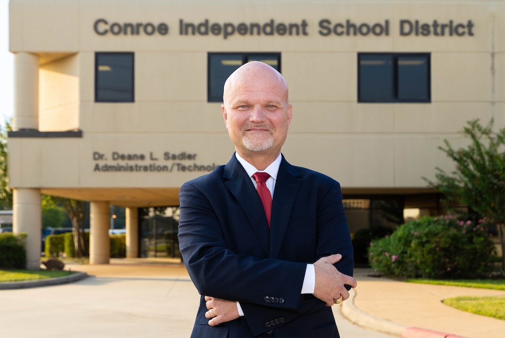 Conroe ISD names Superintendent of Schools