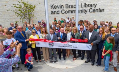 Kevin Brady Library Community Center Ribbon Cutting The Woodlands Photo by Rod Prado