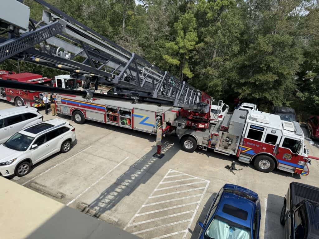 The Woodlands Fire Department responds to restaurant kitchen fire