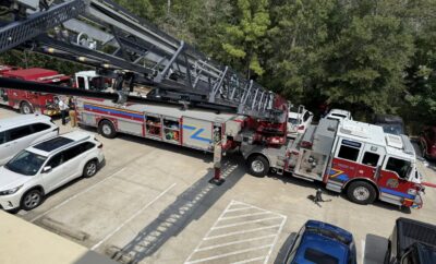 The Woodlands Fire Department responds to restaurant kitchen fire