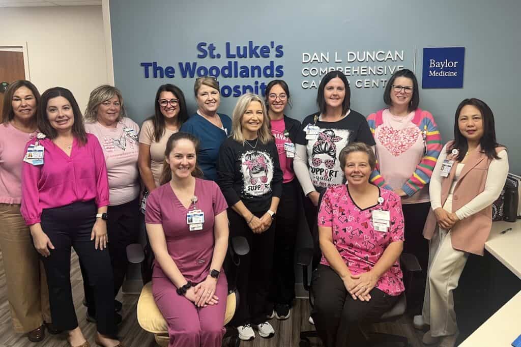St. Luke's Health Wears Pink for Breast Cancer Awareness Month