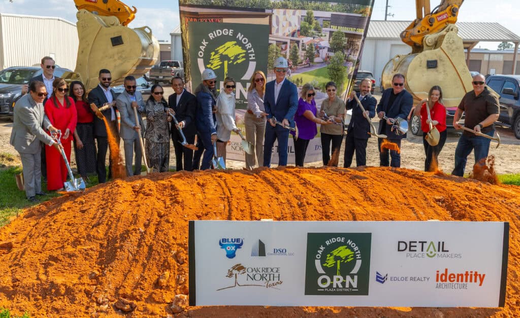 Oak Ridge North Plaza District Groundbreaking Ceremony