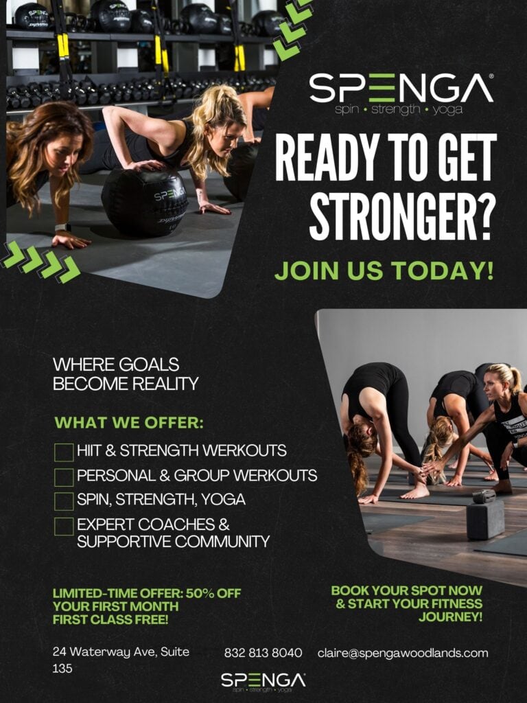 Orange Black Bold Type-centric Fitness Promotional Poster (1)