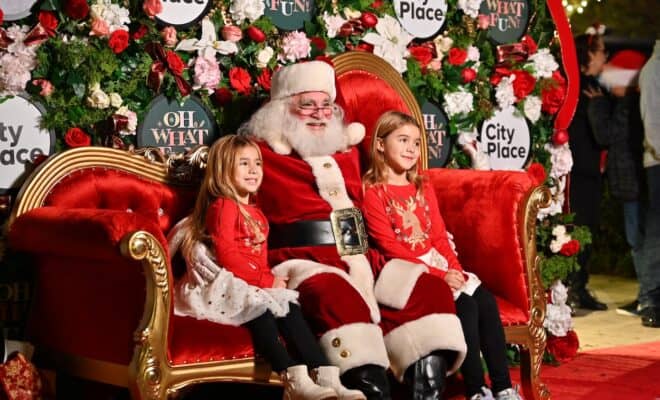 City Place Tree Lighting with Santa