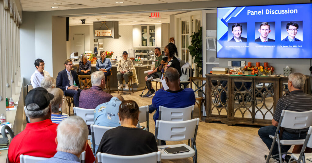 Dr. Andrew Jackson and Dr. James Zhu Texas Oncology