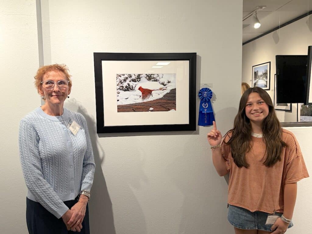 Emery Oliphant High School Winner with Judge Patti Gary