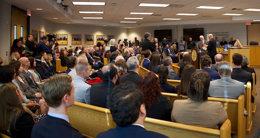 VIDEO: Montgomery County District Attorney's Office Change of Command Ceremony honoring Michael R. Holley