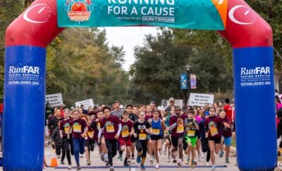 Run Start Line 2024 YMCA Run Thru The Woods