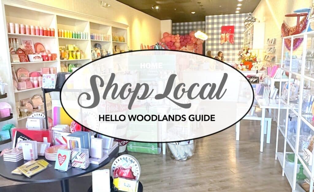Shop Local Shop Small Business The Woodlands