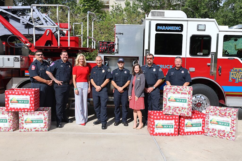 The Woodlands Fire Department Toy Drive
