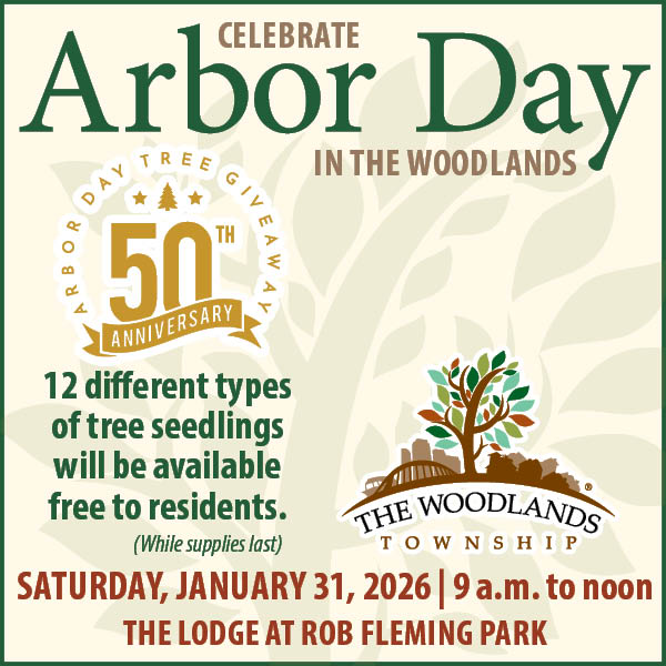 Arbor Day 2026 The Woodlands