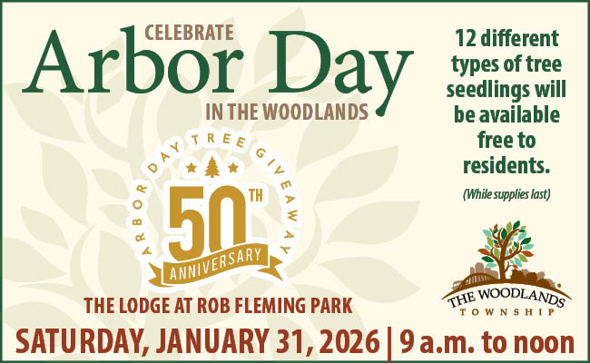 Arbor Day in The Woodlands 2026