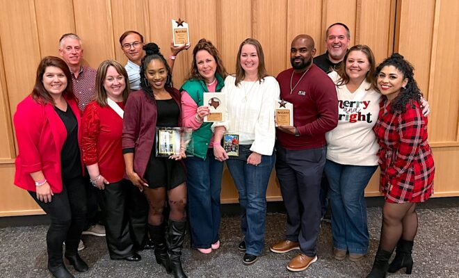 City of Conroe Parks and Recreation TRAPS Awards