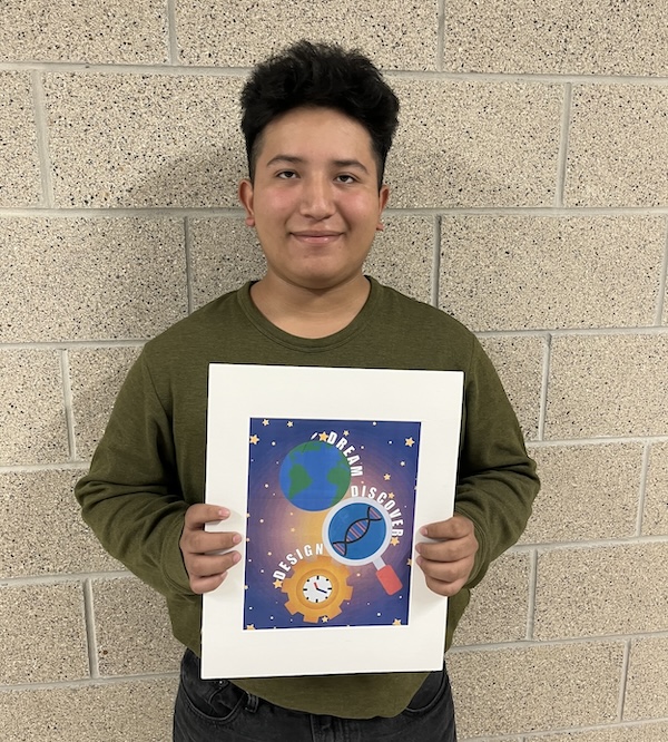 2026 Wright’s Printing SCI://TECH Poster Competition winner Alejandro Hernandez