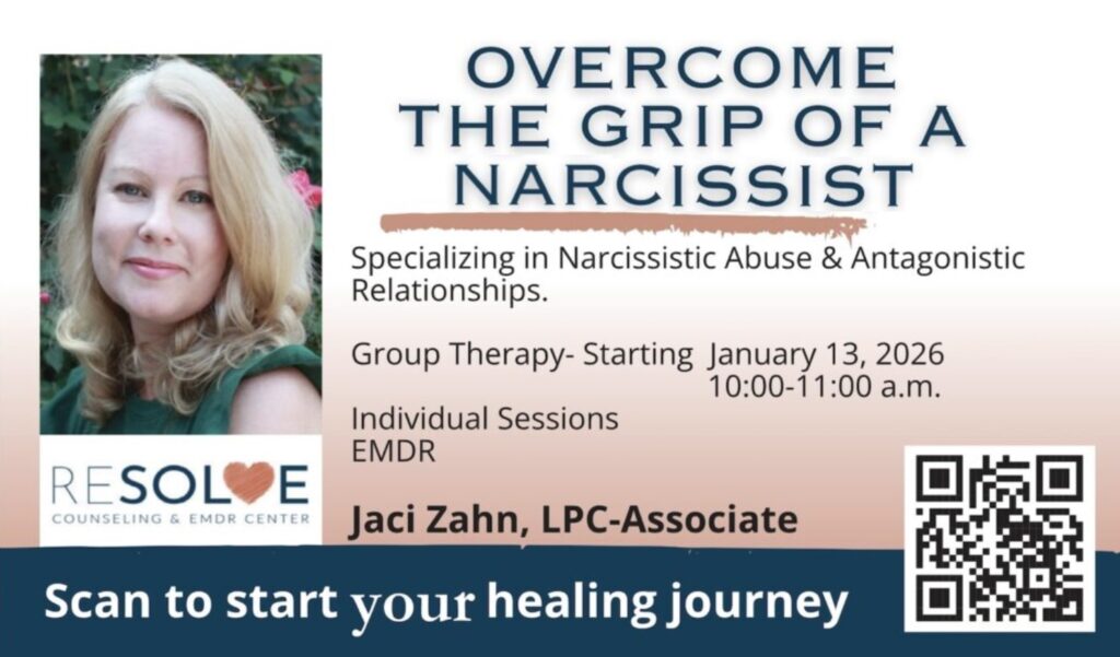Overcome the Grip of a Narcissist with Jaci Zahn