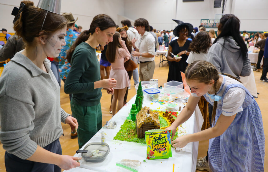 TWCA Upper School Gingerbread Decorating Competition 2025