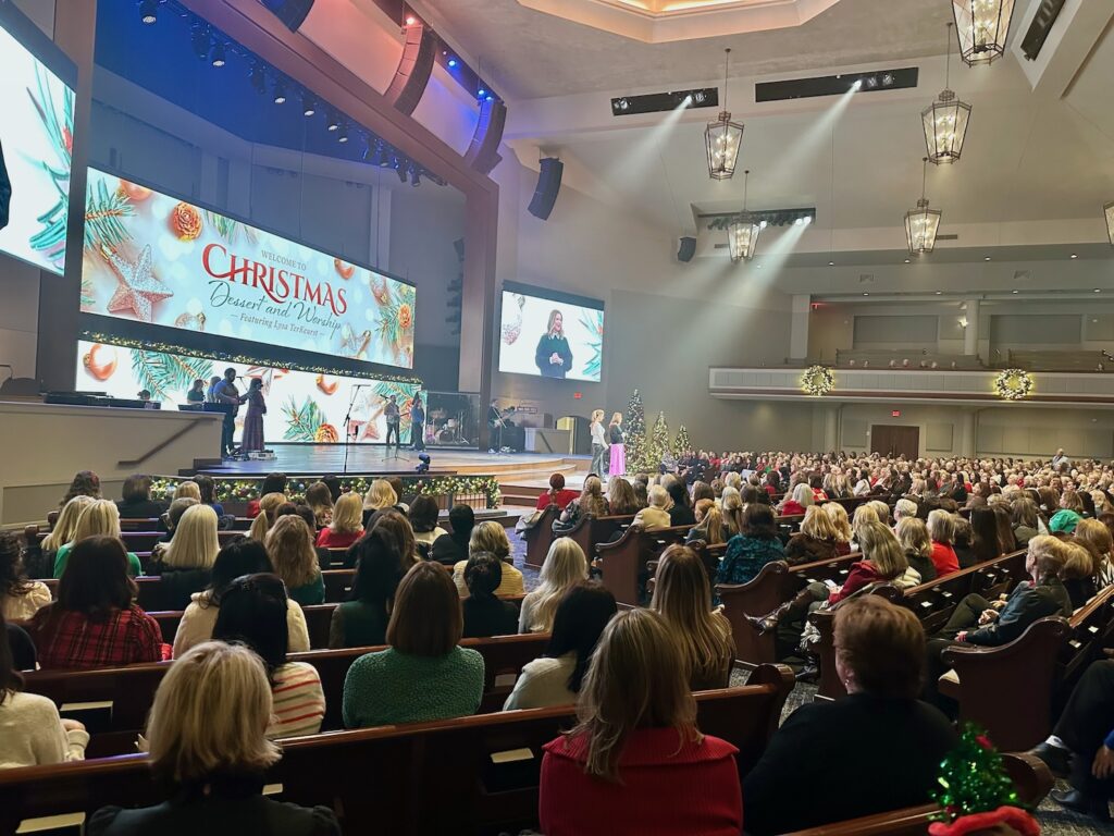 TWMC Christmas Dessert and Worship with Lysa TerKeurst