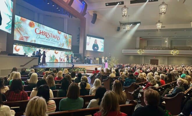 TWMC Christmas Dessert and Worship with Lysa TerKeurst