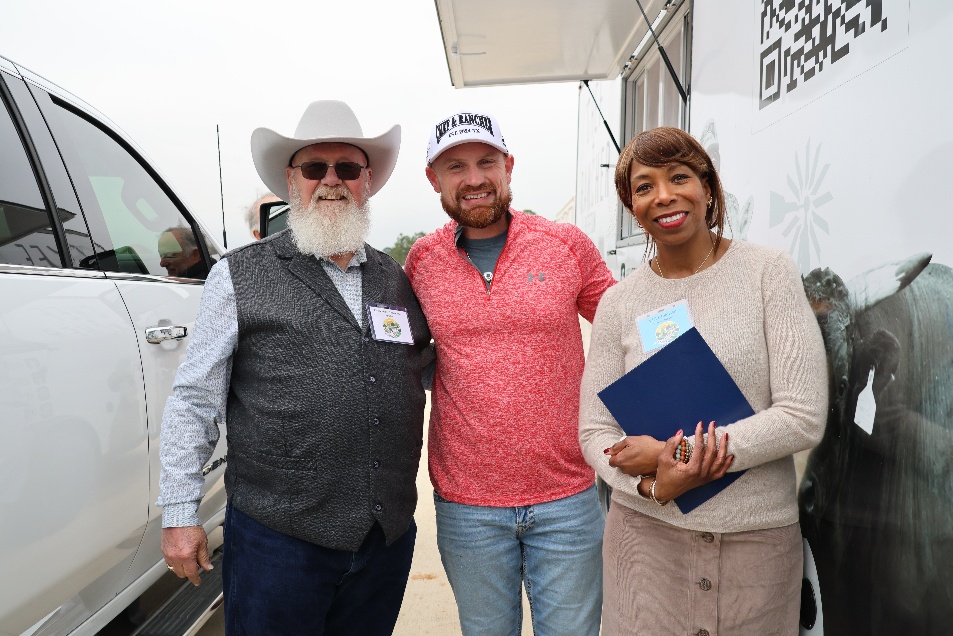 Commissioner Charlie Riley - Montgomery County Precinct 2, Chef Austin Simmons – Owner of Chef and Rancher, and Vicki Johnson – Executive Director of Habitat MCTX