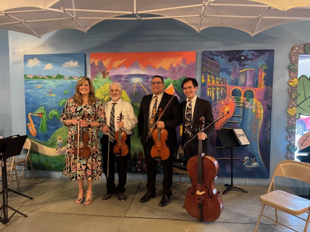 The Woodlands Children’s Museum will host a series of chamber concerts for America’s 250th
birthday celebration, featuring musicians from the Woodlands Symphony Orchestra.