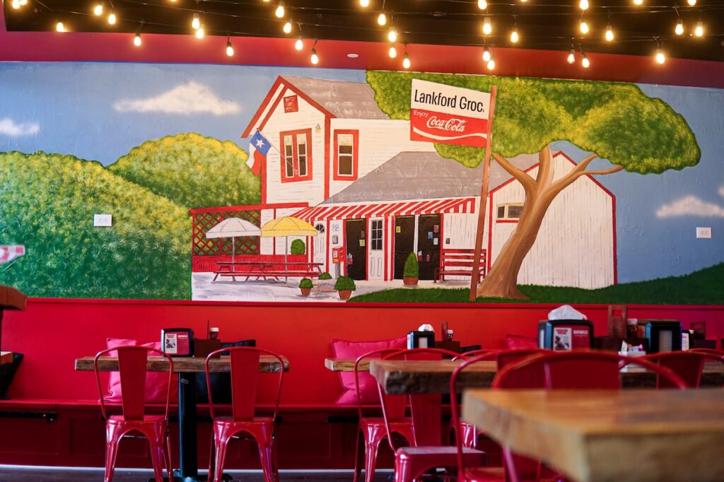 Interior Shot of Lankford's The Woodlands location