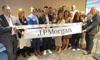 J P Morgan Ribbon Cutting for New Office The Woodlands