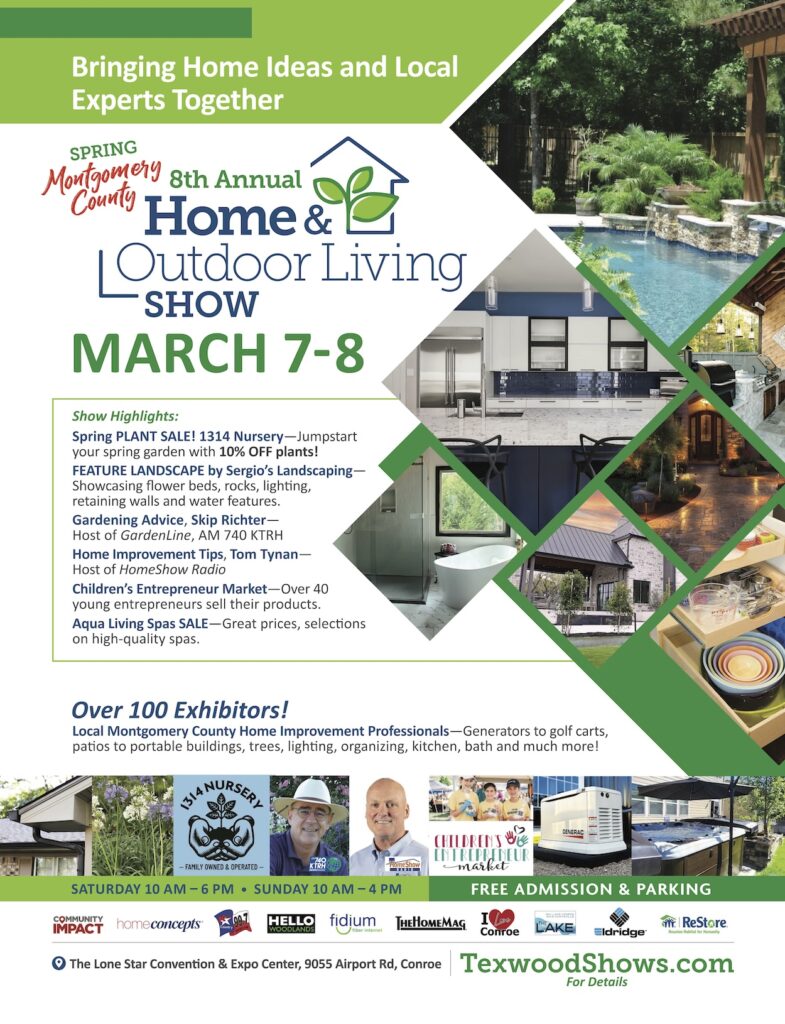 Montgomery County Home and Outdoor Living Show March 2026