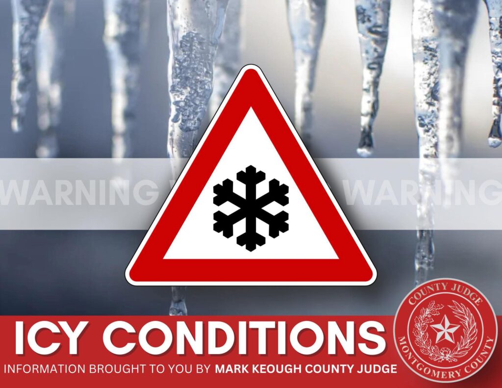 Montgomery County TX Winter Weather Update January 26 2026